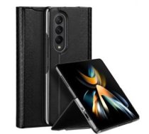 Aizmugurējais vāciņš Dux Ducis Samsung Galaxy Z Fold4 Bril case with a flip wallet stand Black