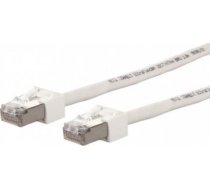 TRITON METZ CONNECT patchkabel Cat.6 (Klasse E) S/FTP, Ultraflex500 VoIP, AWG 26, LSOH, wit, 2 m