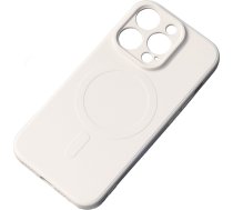 Hurtel Silikons Magnētiskais Futlāris Iphone 14 Plus Silicone Case Magsafe - Bēšs