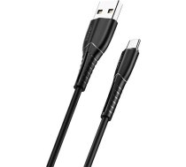 Kabelis Usb Usams Usb-a - Microusb 1 M Melns (63870-universāls)