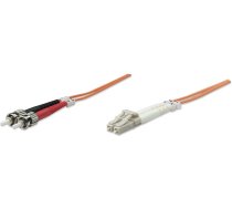 Intellinet Network Solutions Patchcord Optiskās šķiedras, Lc-st Duplex 1m 50/125 Om2 Daudzmodu (470360)