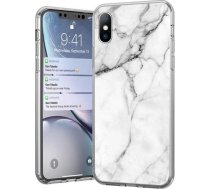 Wozinsky Wozinsky Marble Gēla Futlāris Vāks Marmur Xiaomi Mi 10 Lite Balts Universāls