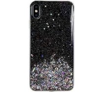 Wozinsky Wozinsky Star Glitter Spīdīgi Futlāris Vāks Ar Spīdumiem Samsung Galaxy S21+ 5g (s21 Plus 5g) Melns