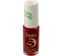 Delia Cosmetics Vegan Friendly Emalja Nagu Size S Nr 216 Cherry Bomb 5ml