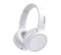 Bezvadu austiņas Philips  Philips Wireless Headphones TAH5205WT/00, Bluetooth, 40 mm drivers/closed-back, Compact folding, White