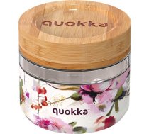 Quokka Quokka Deli Food Jar - Konteiners Stikla Pārtikai / Lunchbox 500 Ml (dark Flowers)