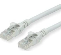 Roline ROLINE - Patch- Cable - RJ- 45 (M) to RJ- 45 (M) - 30 cm - SFTP, PiMF - CAT 6 - halogen free, shaped, stranded - gray (21.15.2951)