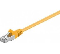 Goobay Wentronic Goobay CAT 5e Patch Cable, F/UTP, yellow, 15 m - CCA coppergemisch (50866)