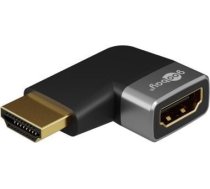 Adapteris Av Goobay Adapteris Hdmi™ Leņķa 270° Līmeņi, 8k @ 60 Hz, Pozłacany