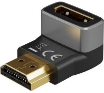 Adapteris Av Goobay Adapteris Hdmi™ Leņķa 270° Vertikāls, 8k @ 60 Hz, Pozłacany