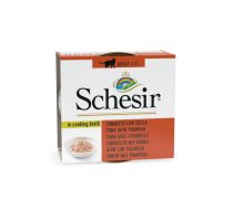 Schesir tuna + pumpkin in cooking broth 70g wet food for cats