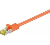 Goobay Wentronic RJ-45 CAT7 2m - RJ-45 - RJ-45 - Männlich/männlich - Gold - Cat7 - S/FTP (S-STP) (91606)