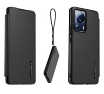 Aizmugurējais vāciņš Xiaomi - 13 Lite with Necklace Book Case Black