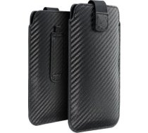 Forcell Futlāris Forcell Pocket Carbon - Modelis 06 - Do Nokia C5 / E51 / E52 / 515 Samsung S5610