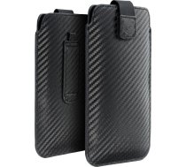 Forcell Futlāris Forcell Pocket Carbon - Modelis 03 - Priekš Iphone 6 Plus / 7 Plus / 8 Plus / 11 Pro Max Samsung S10 Plus / A50 / A32 5g