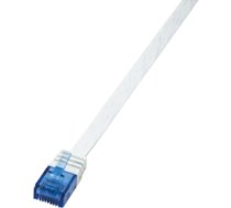 Logilink Patchcord U/utp, Cat6, 0.5m, Balts (cf2021u)