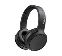 Bezvadu austiņas Philips  Philips Wireless Headphones TAH5205BK/00, Bluetooth, 40 mm drivers/closed-back, Compact folding, Black