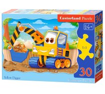 PUZZLE 30EL CASTORLAND YELLOW DIGGER PUD27