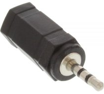 Adapteris Av Inline Jack 2.5mm - Jack 3.5mm Melns (99308b)