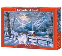 PUZZLE 1500EL CASTORLAND SNOWY MORNING PUD14