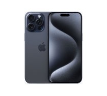 Viedtālrunis Apple  iPhone 15 Pro Max Blue Titanium 6.7 " Super Retina XDR 2796 x 1290 pixels  A17 Pro Internal RAM 8 GB 256 GB Dual SIM Nano-SIM and eSIM 5G 4G Main camera 48+12+12 MP Secondary camera 12 MP iOS 17