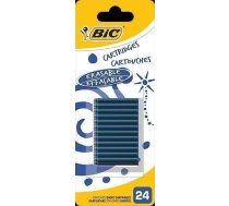 Bic Kasetnes Pildspalvām Debeszils 24 Gab Bic