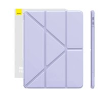 Maciņš grāmata Baseus  Baseus Minimalist Series IPad 10.2" protective case (purple)