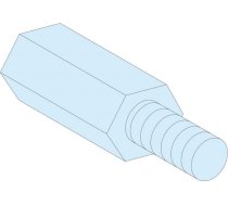 Schneider Electric Prisma Plus - Sistēma G I P, Sadalītāji Sešstūrains, M5, Augstums 23mm Lvs03186