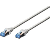 Digitus Kabelis šķērseniskā Savienojuma Patchcord F/utp Kat. 5e Pelēks 1m (dk-1522-010)