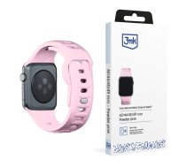 Cits Mobilo Telefonam Aksesuārs 3mk  42/44/45/49 Mm Powder Pink - 3mk Silicone Watch Strap For Apple