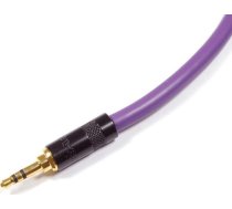 Kabelis Melodika Jack 3.5mm - Jack 3.5mm 0.2m Violets