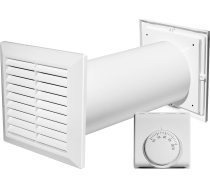 Awenta Komplekts Ventilācijas Cm100 Cosy Move 4in1 Ar Termostatu Balts