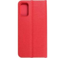 Forcell Futlāris Futlāris Forcell Luna Book Gold Priekš Xiaomi Redmi Note 10 5g / Poco M3 Pro / Poco M3 Pro 5g Sarkans Case