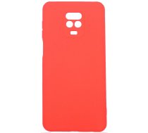 Aizmugurējais vāciņš Evelatus Xiaomi Xiaomi Redmi Note 9 Pro / Redmi Note 9S Nano Silicone Case Soft Touch TPU Red