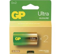 Gp Bateria Alkaliczna, D (lr20), Ogniwo Tips D, 1.5v, Gp, Blistr, 2-pack, Ultra