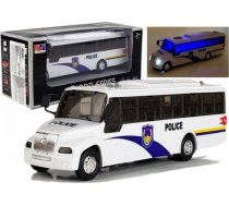 Lean Sport Modelis Autobusu Bus Policijas Spīd Balts