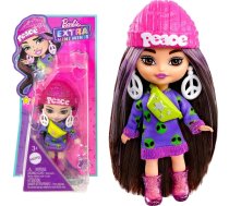 Lelle Barbie Mattel Barbie Extra Mini Minis Lelle Brūns Mati Hln46(hln44)