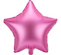 Party Deco Balons Folijas Zvaigzne 48cm Rozā