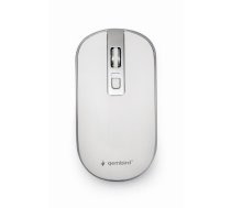 MOUSE USB OPTICAL WRL WHITE/SILVER MUSW-4B-06-WS GEMBIRD