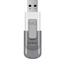 MEMORY DRIVE FLASH USB3 64GB/V100 LJDV100-64GABGY LEXAR