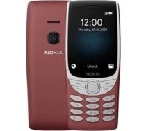 Mobilais telefons Nokia Nokia 8210 Red, 2.8 ", Tft Lcd, 240 X 320, Unisoc, T107, Internal Ram 0.048 Gb, 0.128 Gb, Microsdhc, Dual Sim, Main Camera 0.3 Mp, 1450 Mah One Size