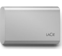 Disks ārējais Ssd Lacie Portable Ssd V2 500gb Sudraba (stks500400)