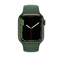 Viedpulksteni Apple  Watch Series 7 GPS, 41mm Green Aluminium Case with Sport Band - Regular Clover