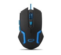 WIRED FOR PLAYERS MOUSE 6D Optical USB MX205 FIGHTER BLUE