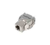 Keystone module RJ45 - LSA FTP cat.5e 180 degrees to the assembly box