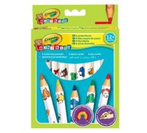 Decorated pencil crayons Jumbo Crayola Baby 8pcs