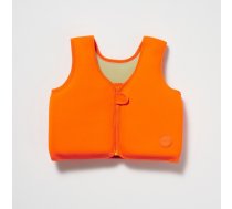 Swim Vest (3-6 years) - Sonny the Sea Creature Neon Orange