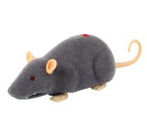 Big RC Mouse Toy on Wheels Grey- Make a Prank