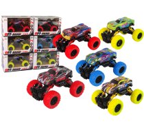 Auto Monster Truck Shock Absorbers Rubber Tyres Metāls Colours