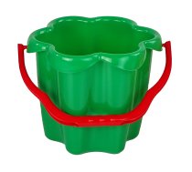 Sand bucket "Flower" Green